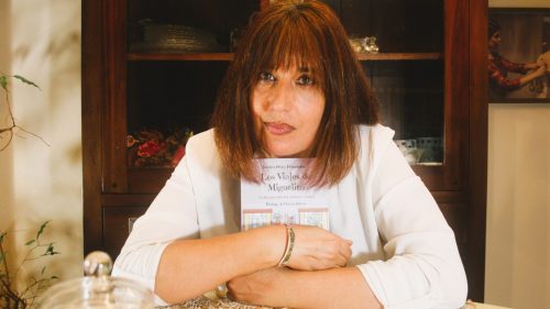 Sandra Ovies, autora de «Los viajes de Miguelito»