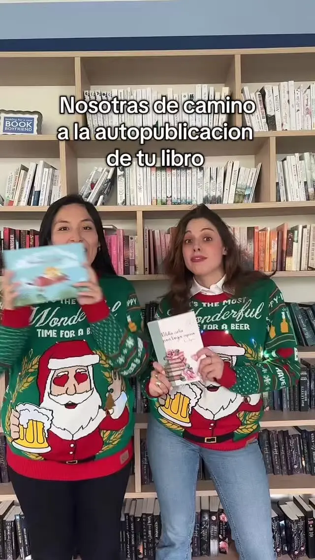 Autopublica tu libro esta Navidad y nosotras te acompañamos en el camino 📚
¿Nos gusta la Navidad? Si, pero ¿nos gustaría ver tu libro publicado? Más aún 🫶🏻

AUTOPUBLICACION | NAVIDAD | PUBLICAR | BODESPAÑA | TULIBRO